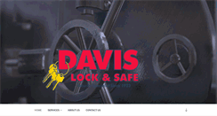 Desktop Screenshot of davislockandsafe.com